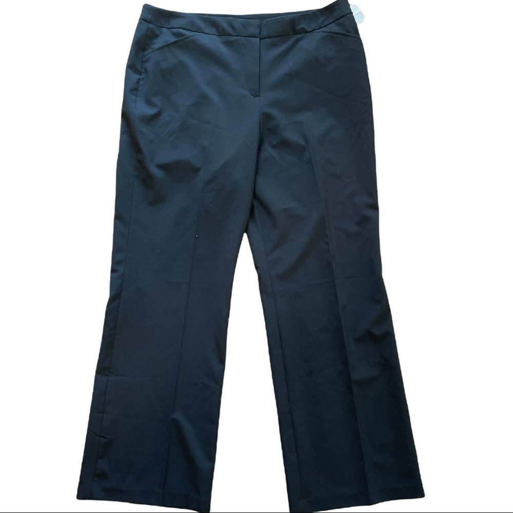 Nichole Miller New York Perfect Fit Black Trousers. New with tags. Size 16